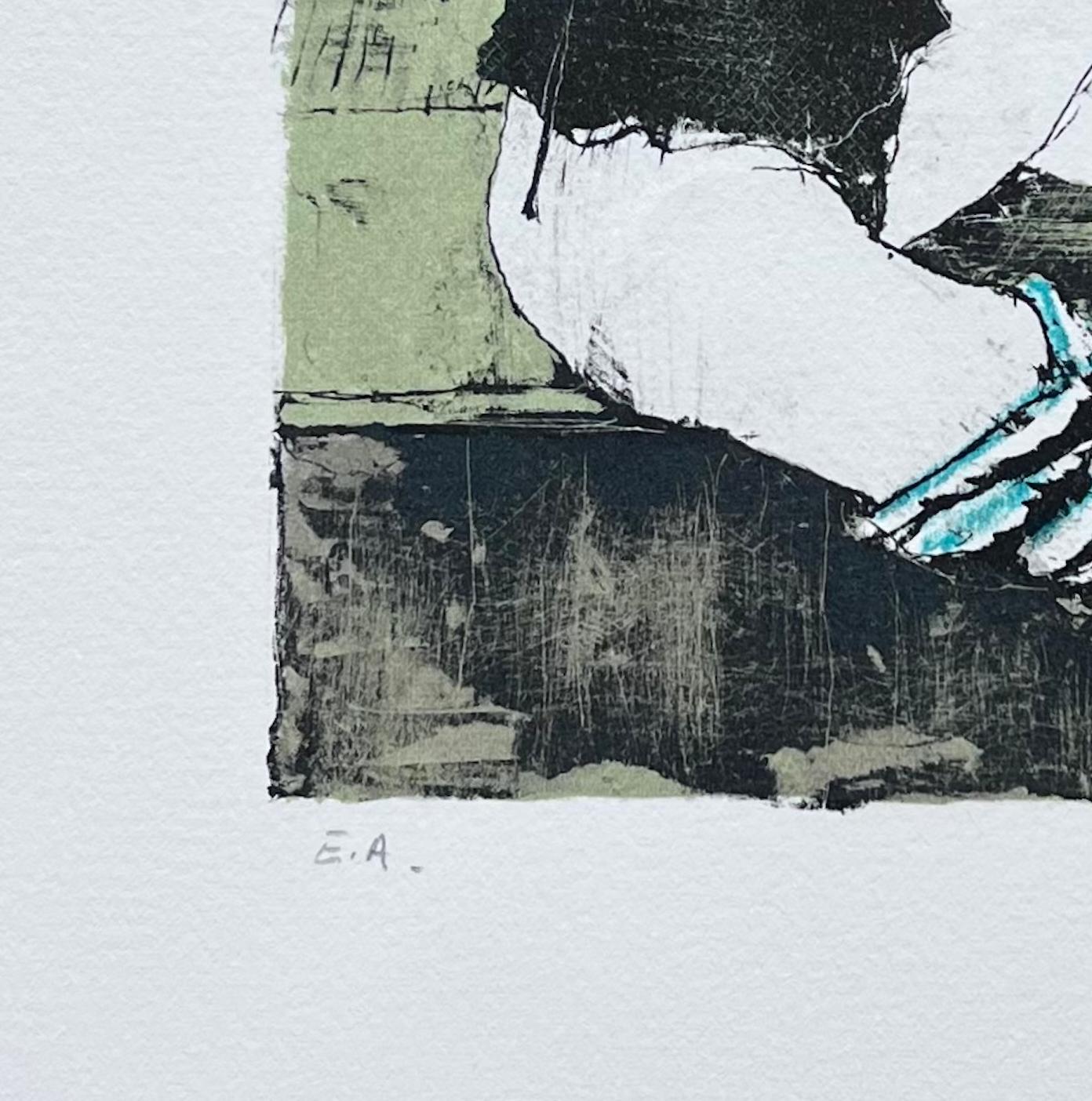 Deux danseuses, 1995, Originallithographie von Jean Jansem, handsigniert, nummeriert im Angebot 3