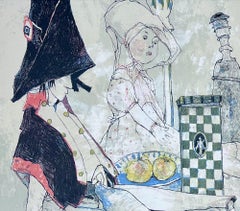 Le petit soldat, 1993, original lithograph by Jean Jansem handsigned