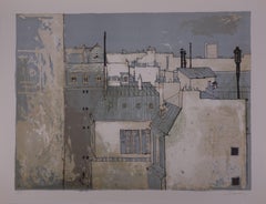 The Roofs of Paris - Handsigned lithograph (Mourlot 1973)