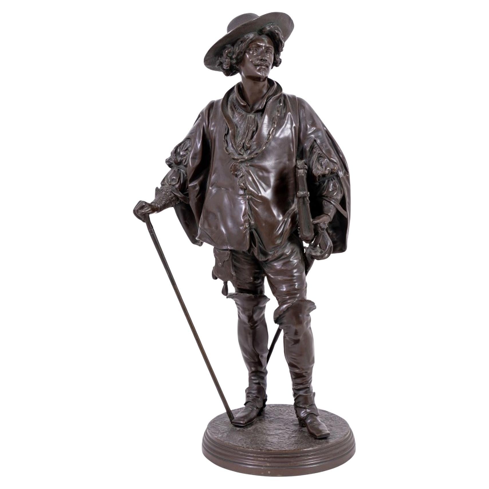 Jean Jules Salmson "Sir Anthony Van Dyck" Bronze