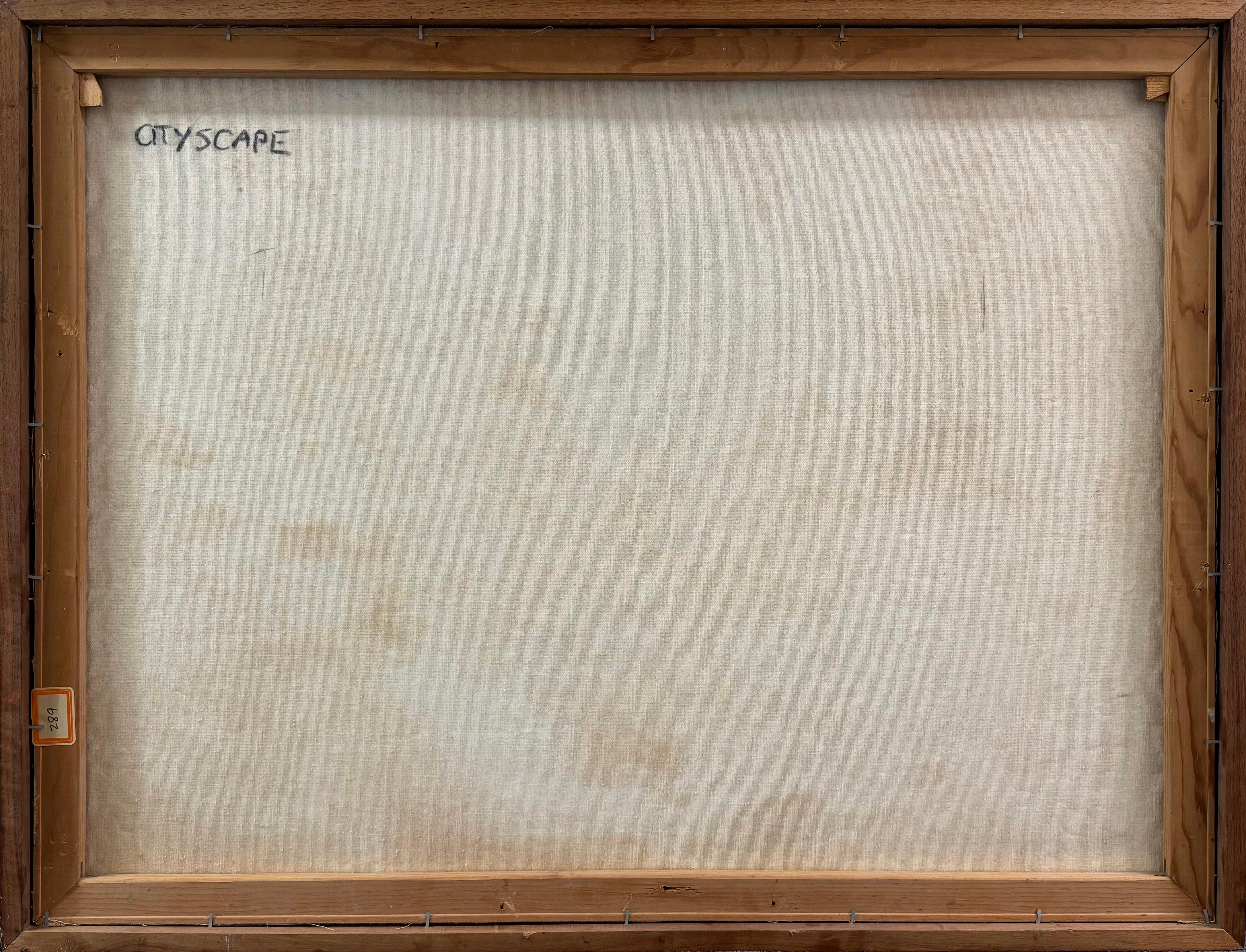 « City View », abstraction de la baie de San Francisco, artiste californienne, Tokyo en vente 6