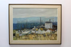 Jean Kalish " Monterey " Oil on Canvas