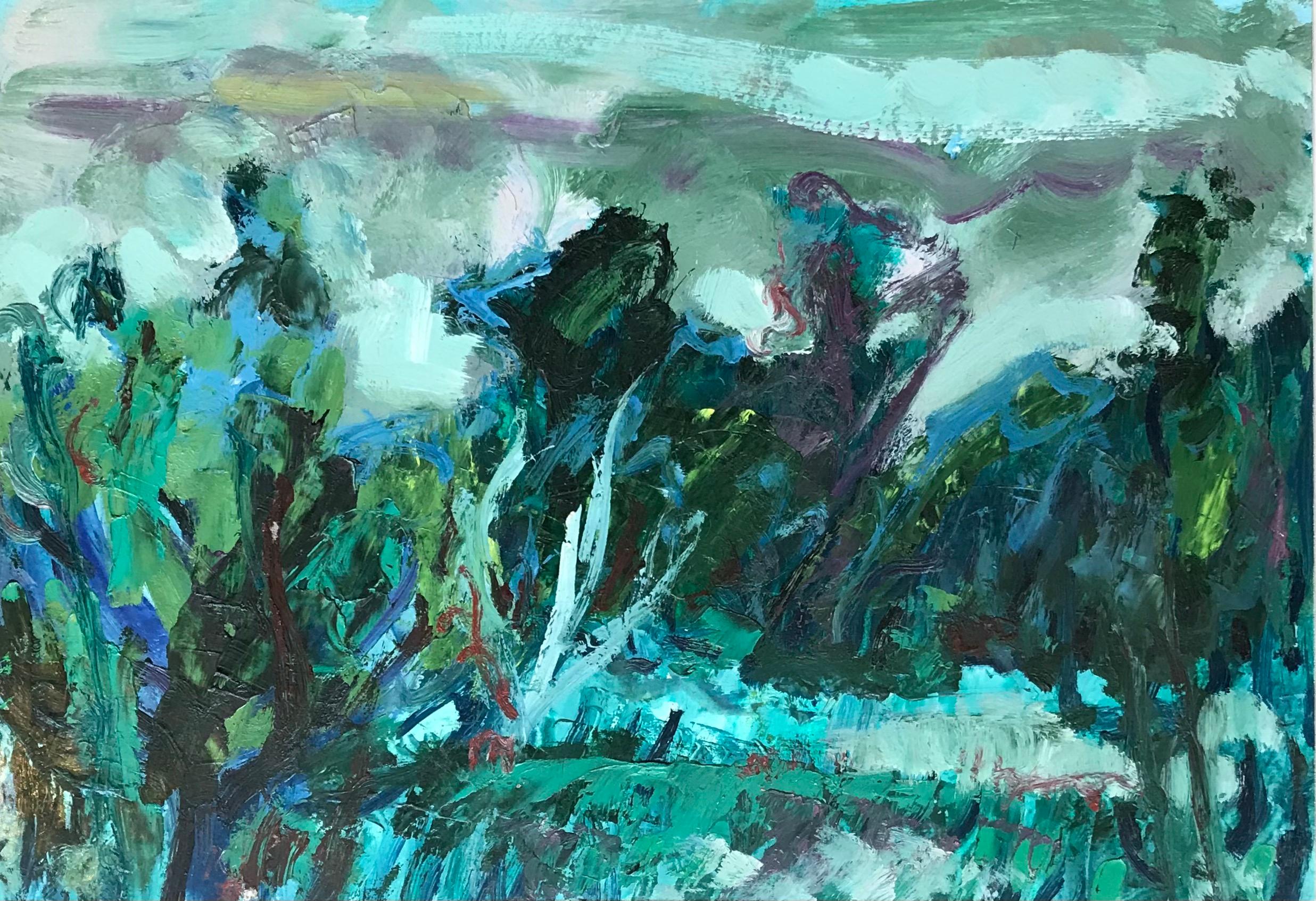 Jean Krille Landscape Painting - Congo 2 n°32