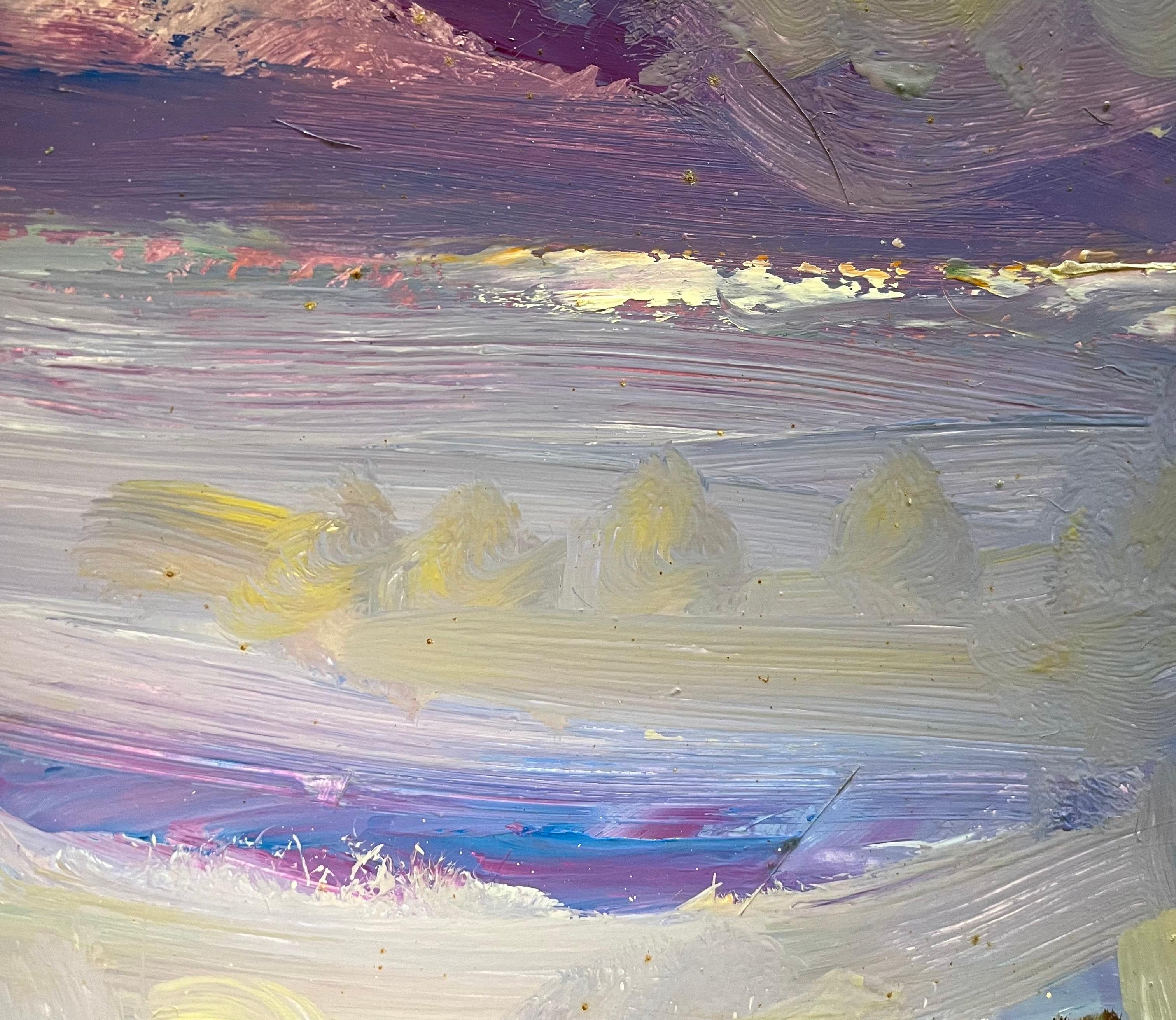 Landscape 123 by Jean Krille - Oil on masonite 70x50 cm For Sale 7