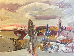 Paisaje 126 de Jean Krille - Óleo sobre masonita 81x60,5 cm
