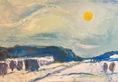 Paesaggio 130 di Jean Krille - Olio su tela 50x35 cm