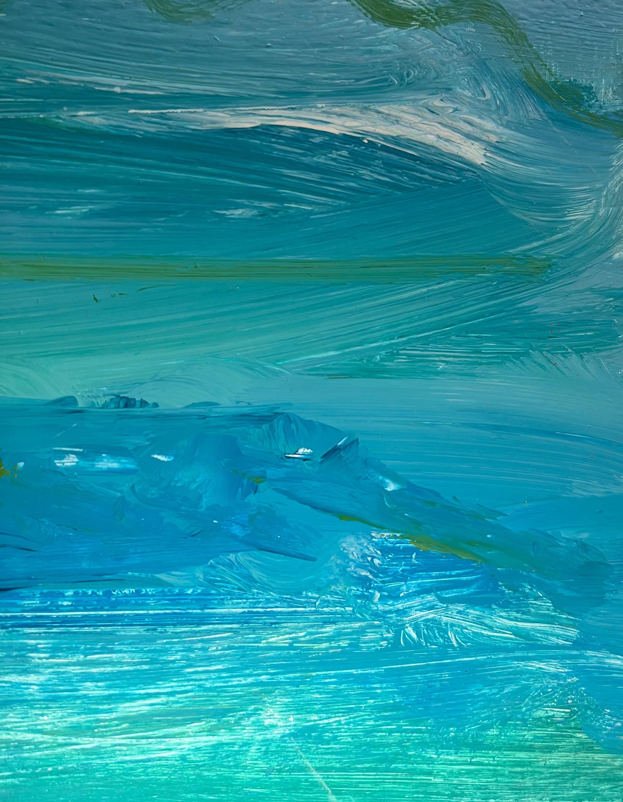 Landscape 136 by Jean Krille - Oil on Masonite 39x60.5 cm For Sale 1