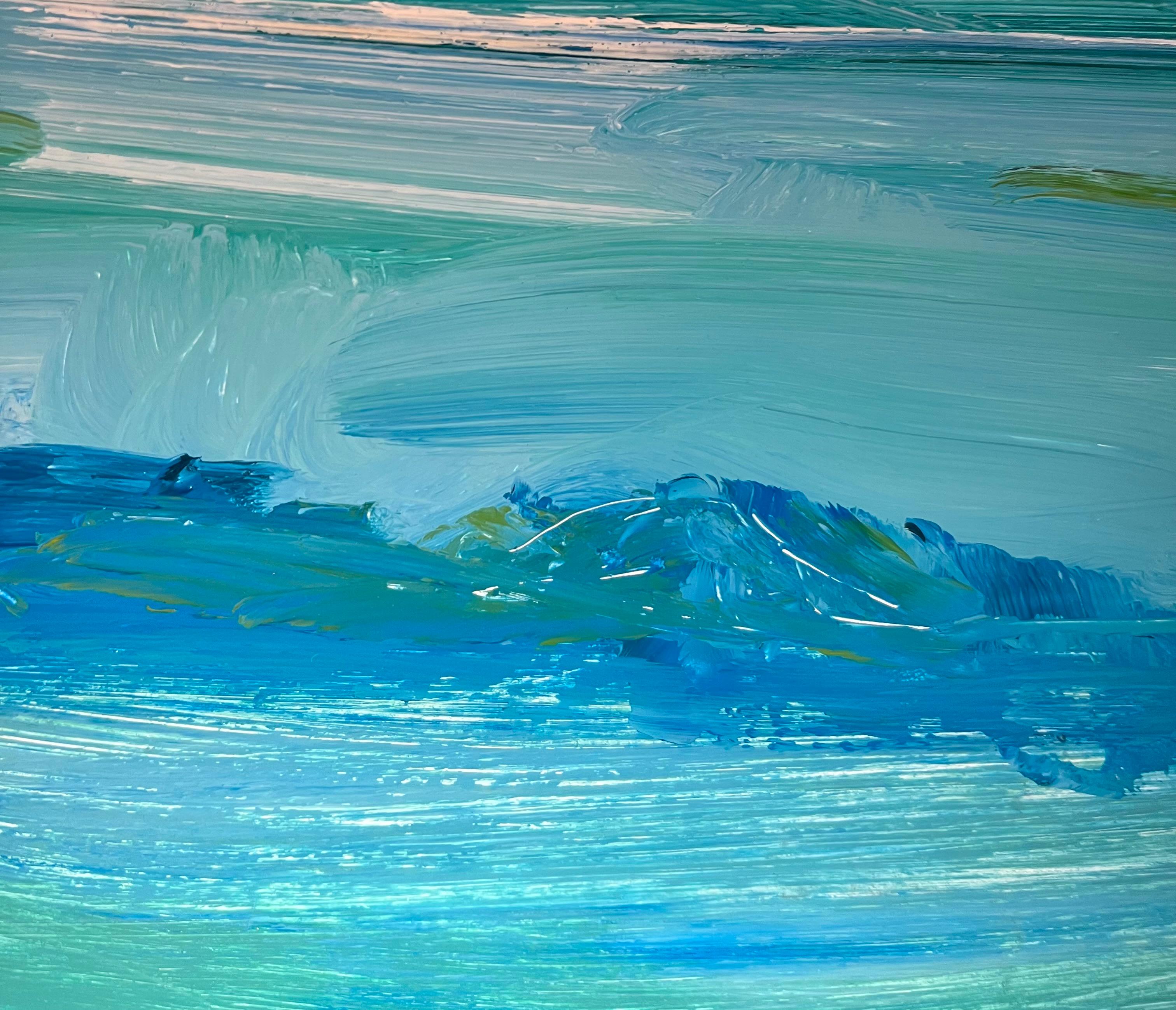 Landscape 136 by Jean Krille - Oil on Masonite 39x60.5 cm For Sale 2
