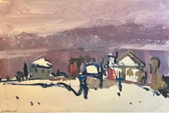 Paysage 137 de Jean Krille - Huile sur Masonite 40,5 x61 cm