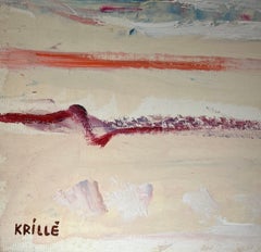 Landscape 139 by Jean Krille - Oil on Canvas board 50x60 cm