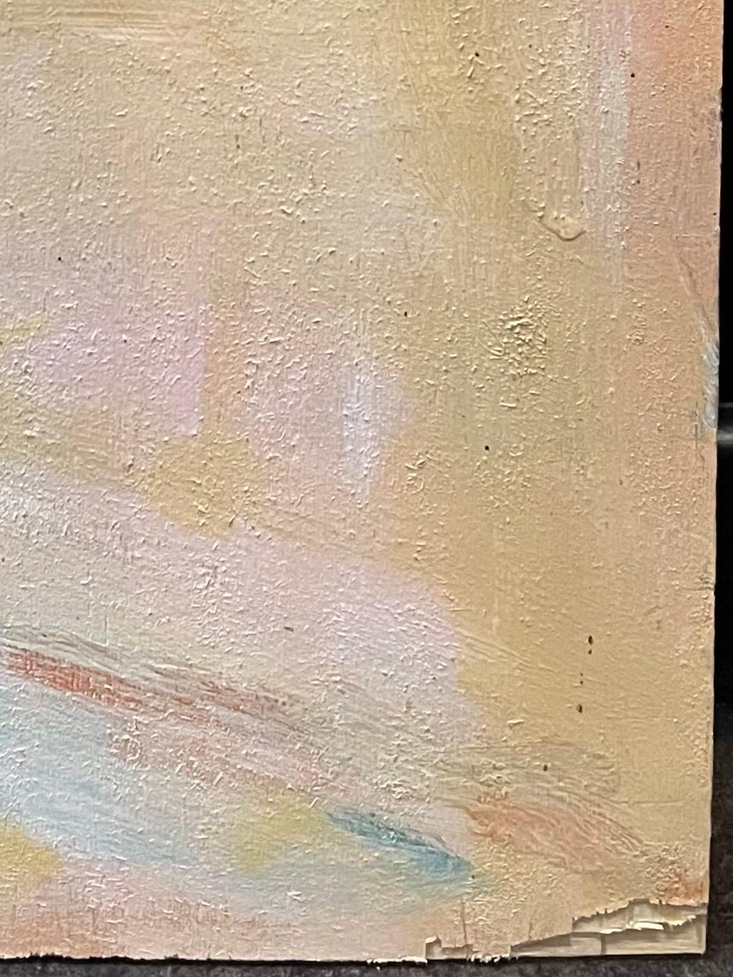 Landschaft 145 von Jean Krille - Öl auf Masonit 100x100 cm im Angebot 8