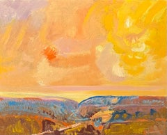 Paysage 152 de Jean Krille - Huile sur Masonite 80x100 cm