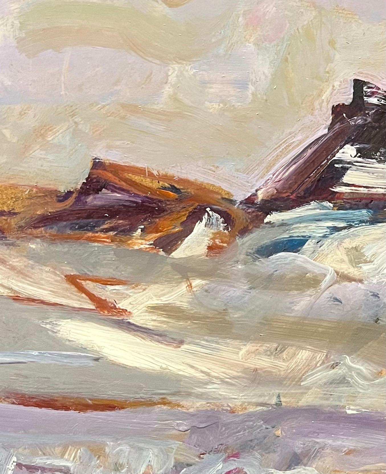 Paysage 153 de Jean Krille - Huile sur Masonite 80x100 cm 3