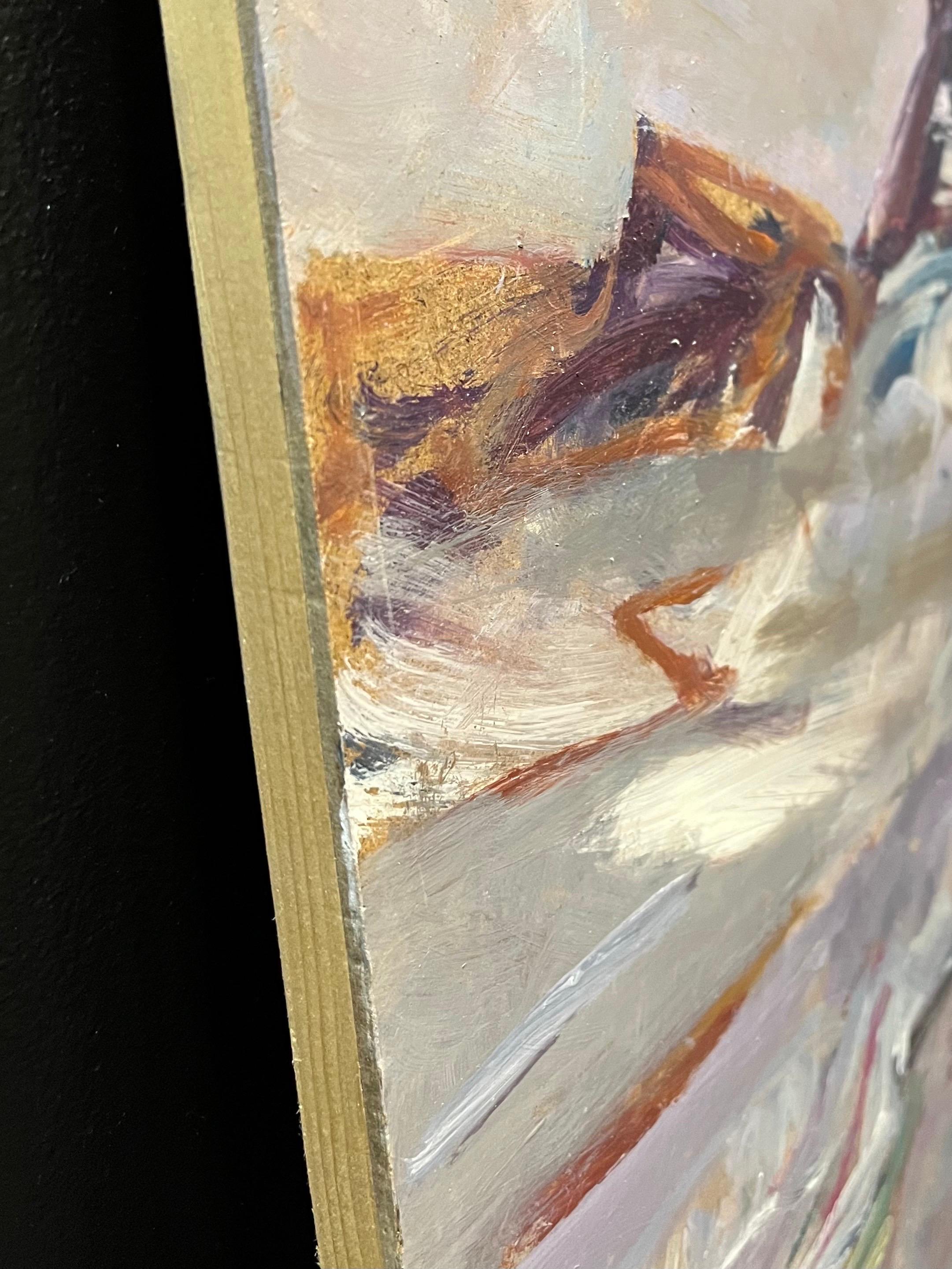 Paysage 153 de Jean Krille - Huile sur Masonite 80x100 cm 7