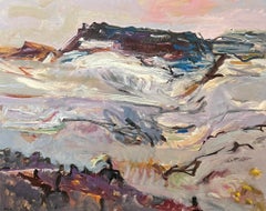 Paysage 153 de Jean Krille - Huile sur Masonite 80x100 cm