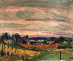 Landscape and Lake Geneva