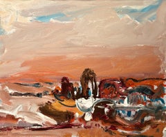 Paisaje n°86 de Jean Krillé - Óleo sobre lienzo 50x60 cm