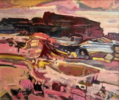Paisaje n°91 de Jean Krillé - Óleo sobre madera 100x120 cm