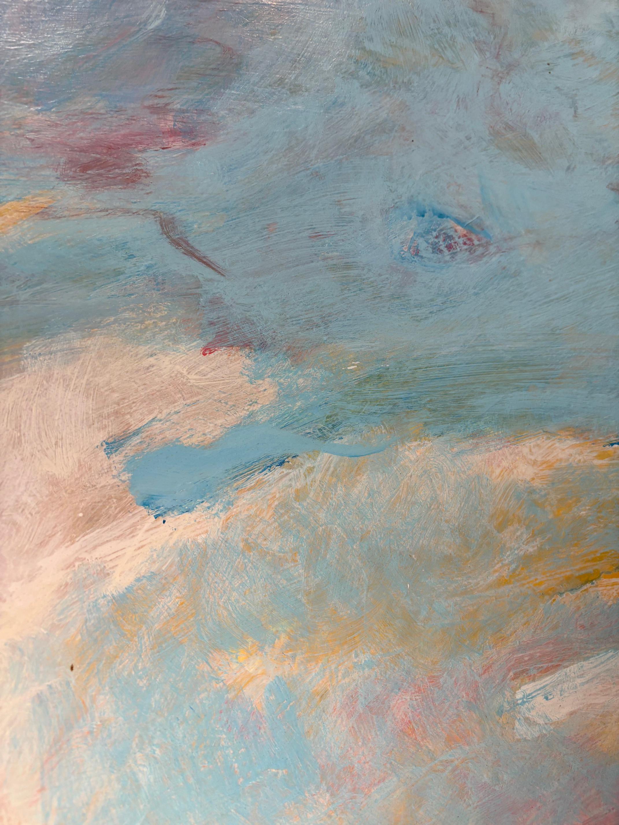 Paesaggio n°96 di Jean Krillé - Olio su masonite 100x100 cm 3