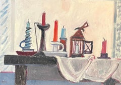 Nature morte 113 de Jean Krille - Huile sur masonite - 50.5x70cm