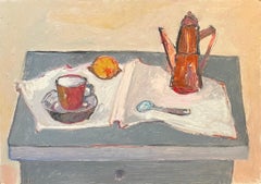 Still life 114 by Jean Krille - Oil on masonite - 50x70cm