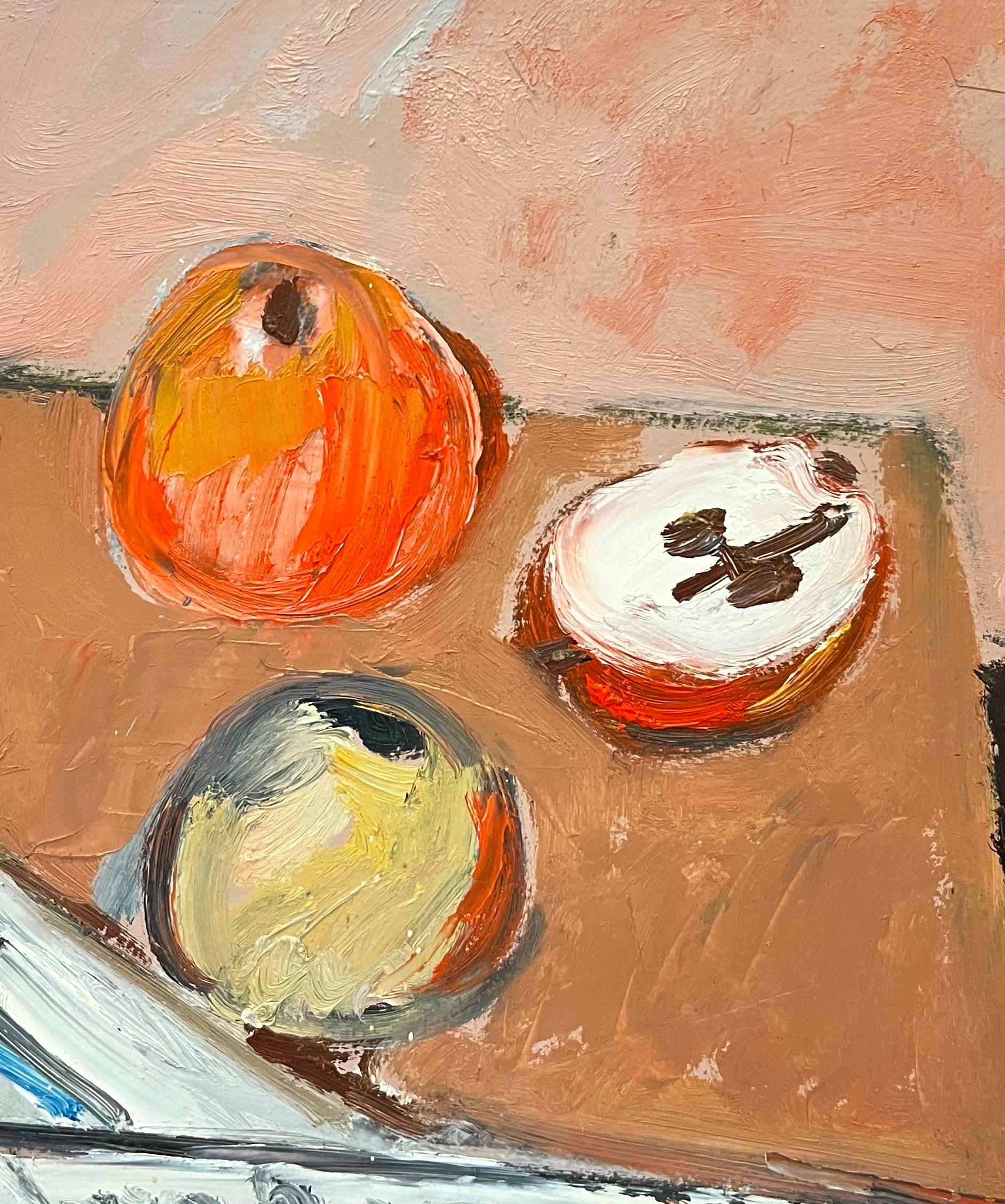 Nature morte 115 par Jean Krille - Huile sur masonite - 50x70cm en vente 7