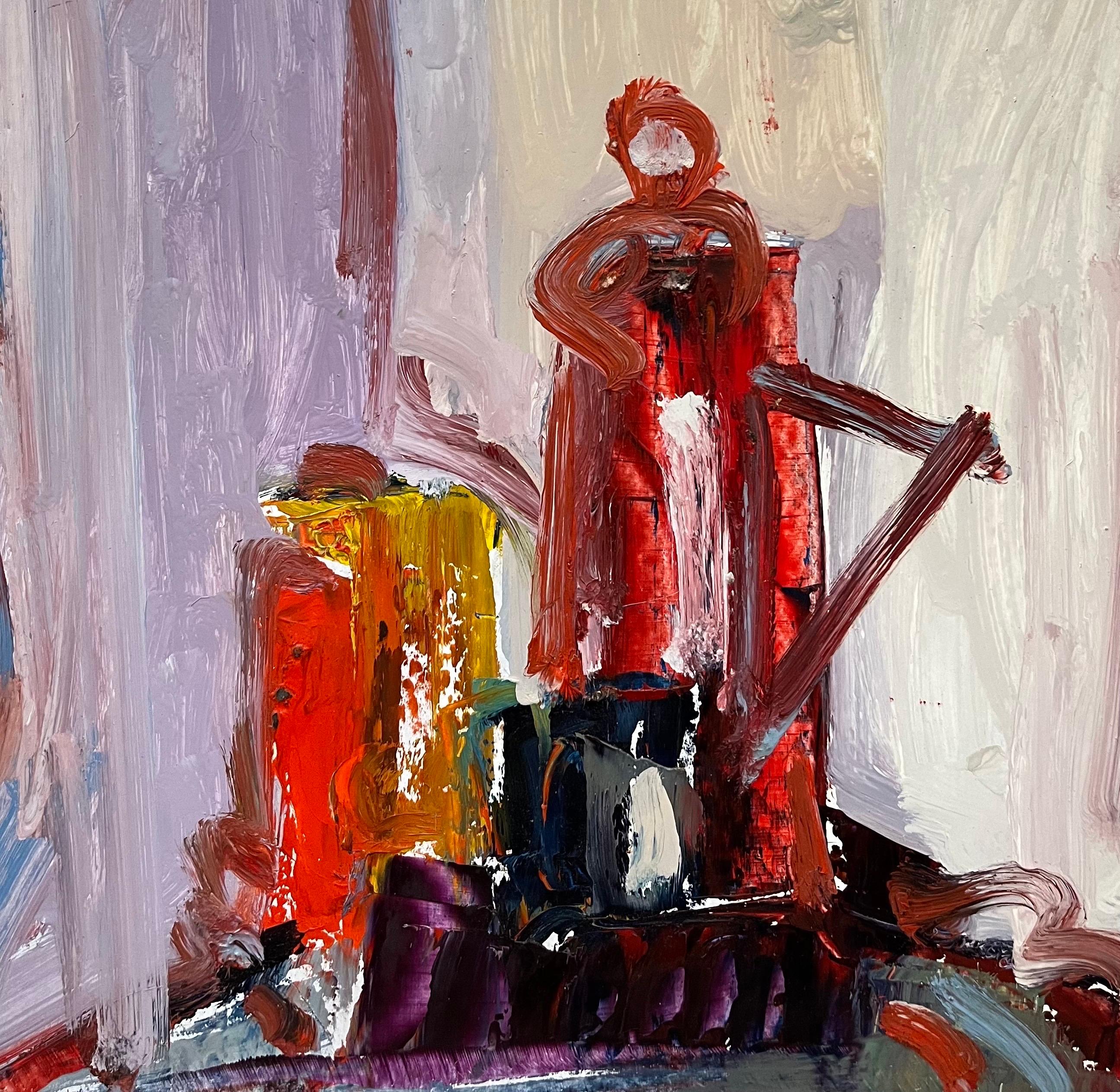 Bodegón 116 de Jean Krille - Óleo sobre masonita - 51,5x50cm en venta 6