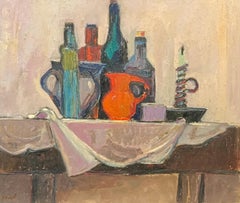 Still life 117 by Jean Krille - Oil on masonite - 50x60cm