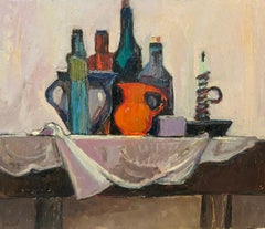 Still life 117 by Jean Krille - Oil on masonite - 50x60cm
