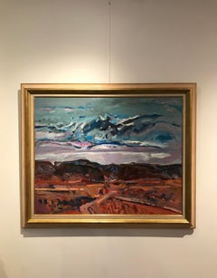 Tableau n° 83 di Jean Krillé - Olio su legno 80x100 cm