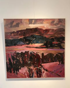 Tableau n°14 by Jean Krillé - Oil on wood 100x100 cm