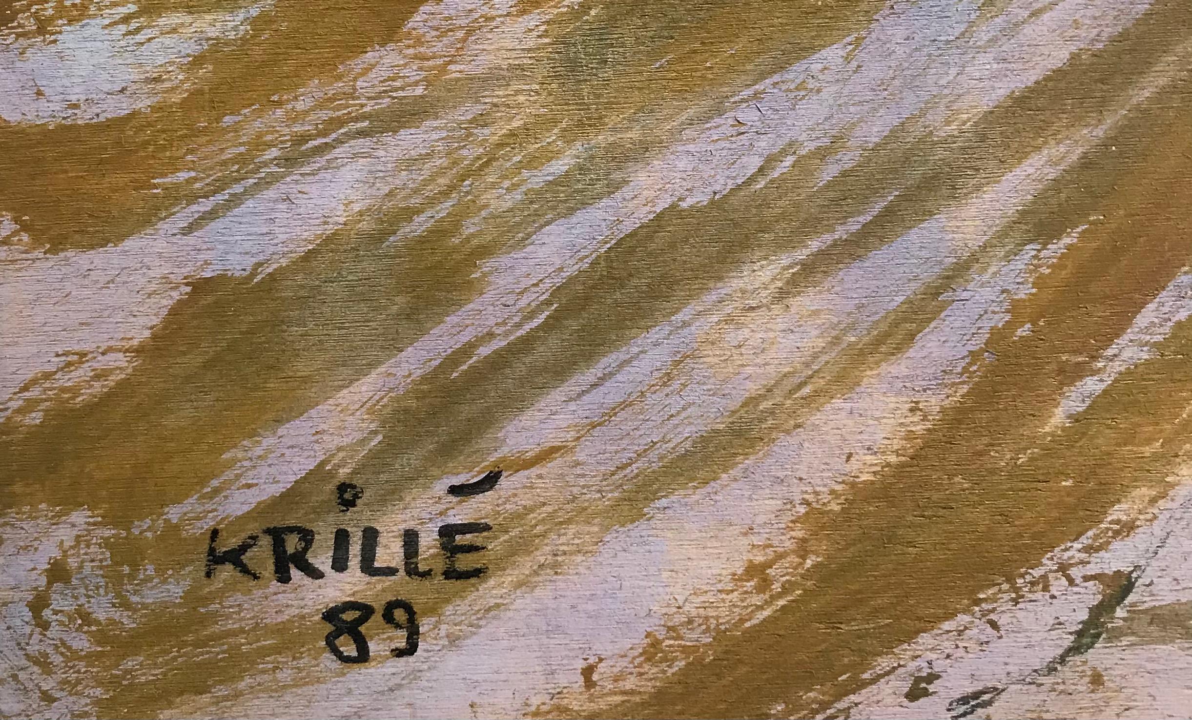 Tableau n23 - Expressionniste Painting par Jean Krille