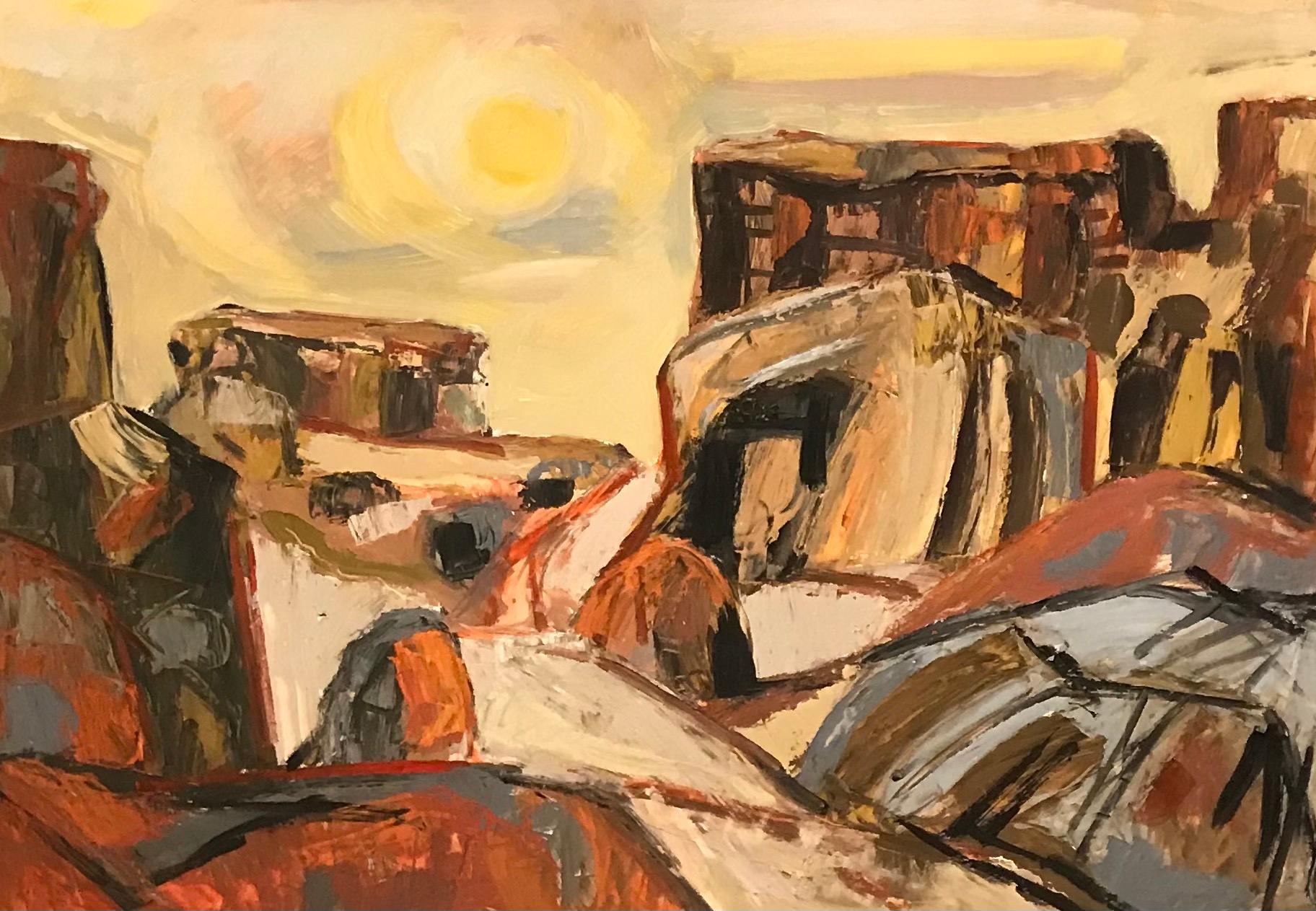 Jean Krille Landscape Painting - Tableau n°34