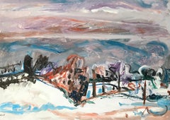 Tableau n°36 de Jean Krillé - Óleo sobre madera 65x92 cm