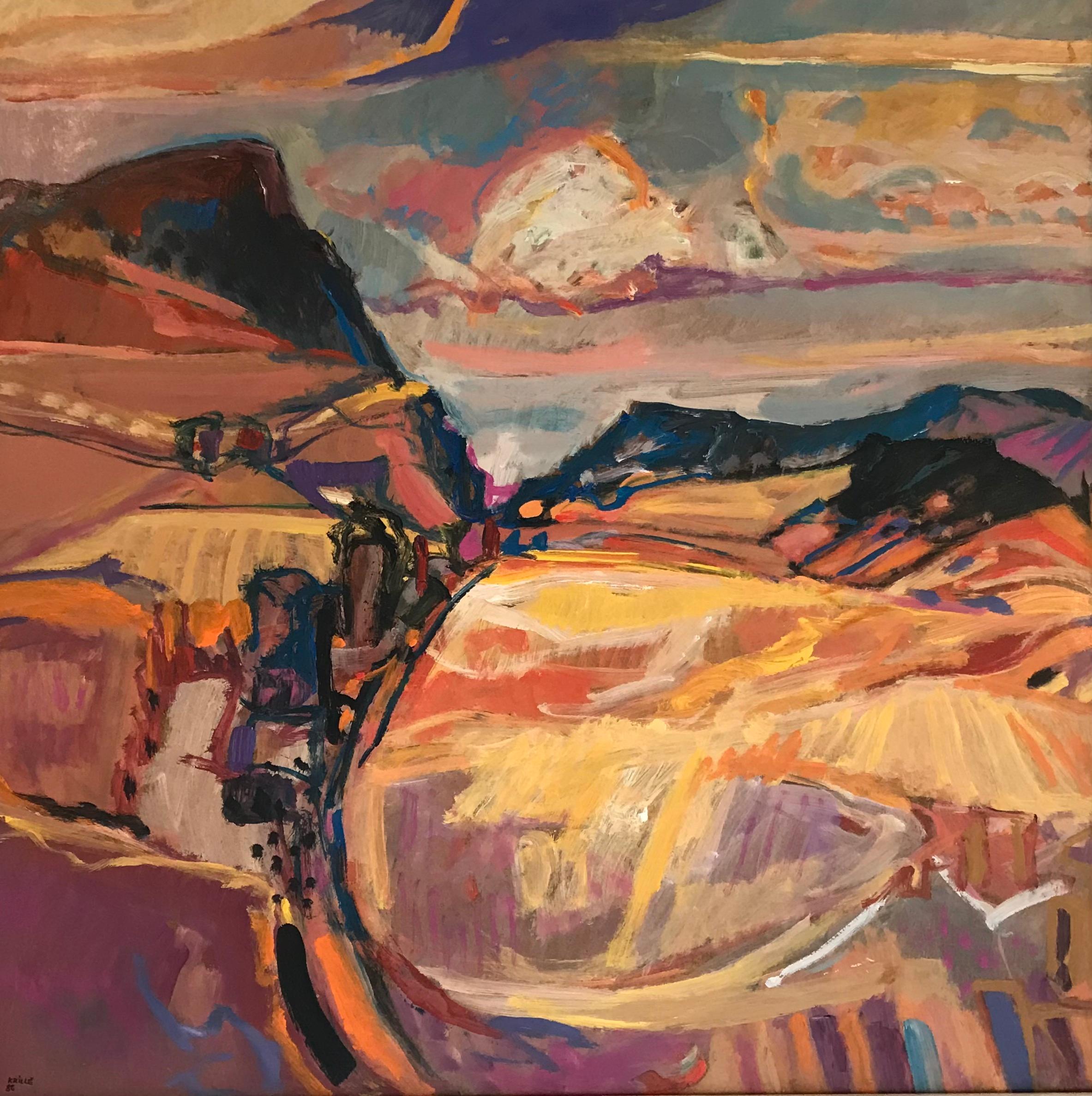 Jean Krille Landscape Painting - Tableau n°43
