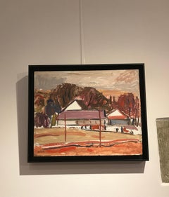 Cuadro n°45 de Jean Krillé - Óleo sobre cartón 33x41 cm