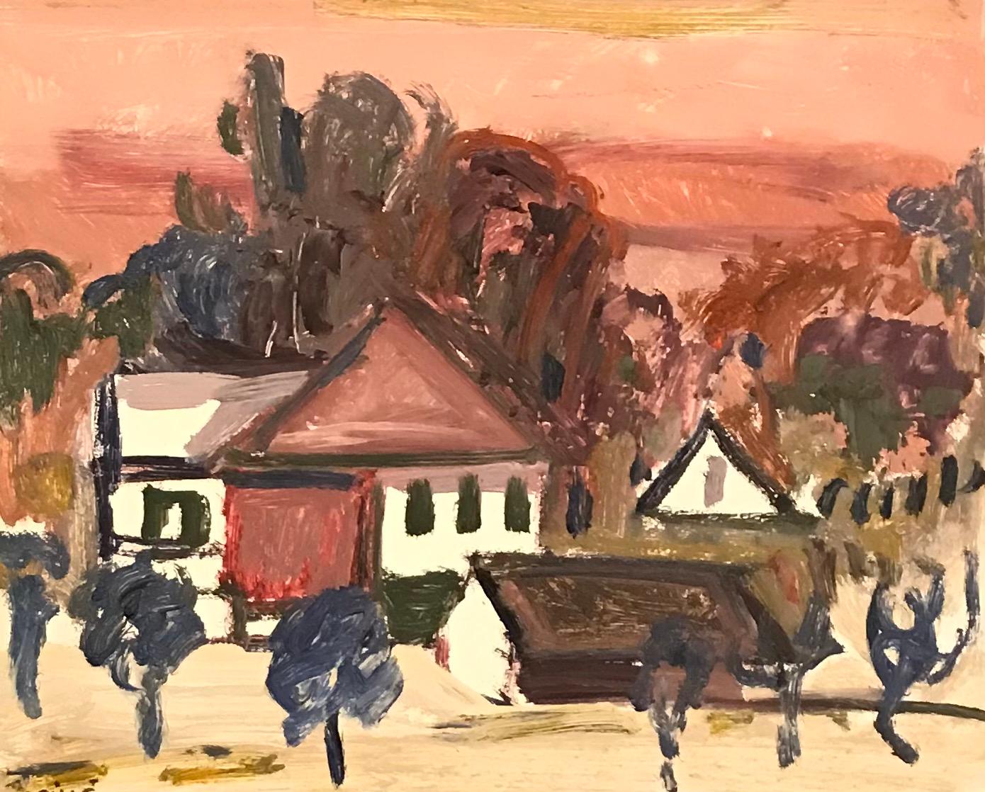Jean Krille Landscape Painting - Tableau n°46