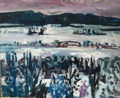 Tableau n°61 de Jean Krillé - Huile sur carton 50x60 cm