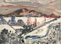 Tableau n°65 di Jean Krillé - Olio su tavola 60x80 cm
