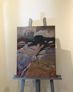 Tableau n°67 by Jean Krillé - Oil on wood 62x47 cm