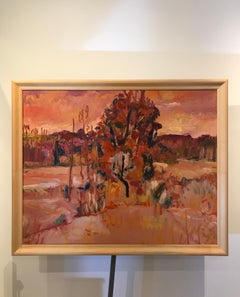 Tableau n°75 di Jean Krillé - Olio su legno 80x100 cm