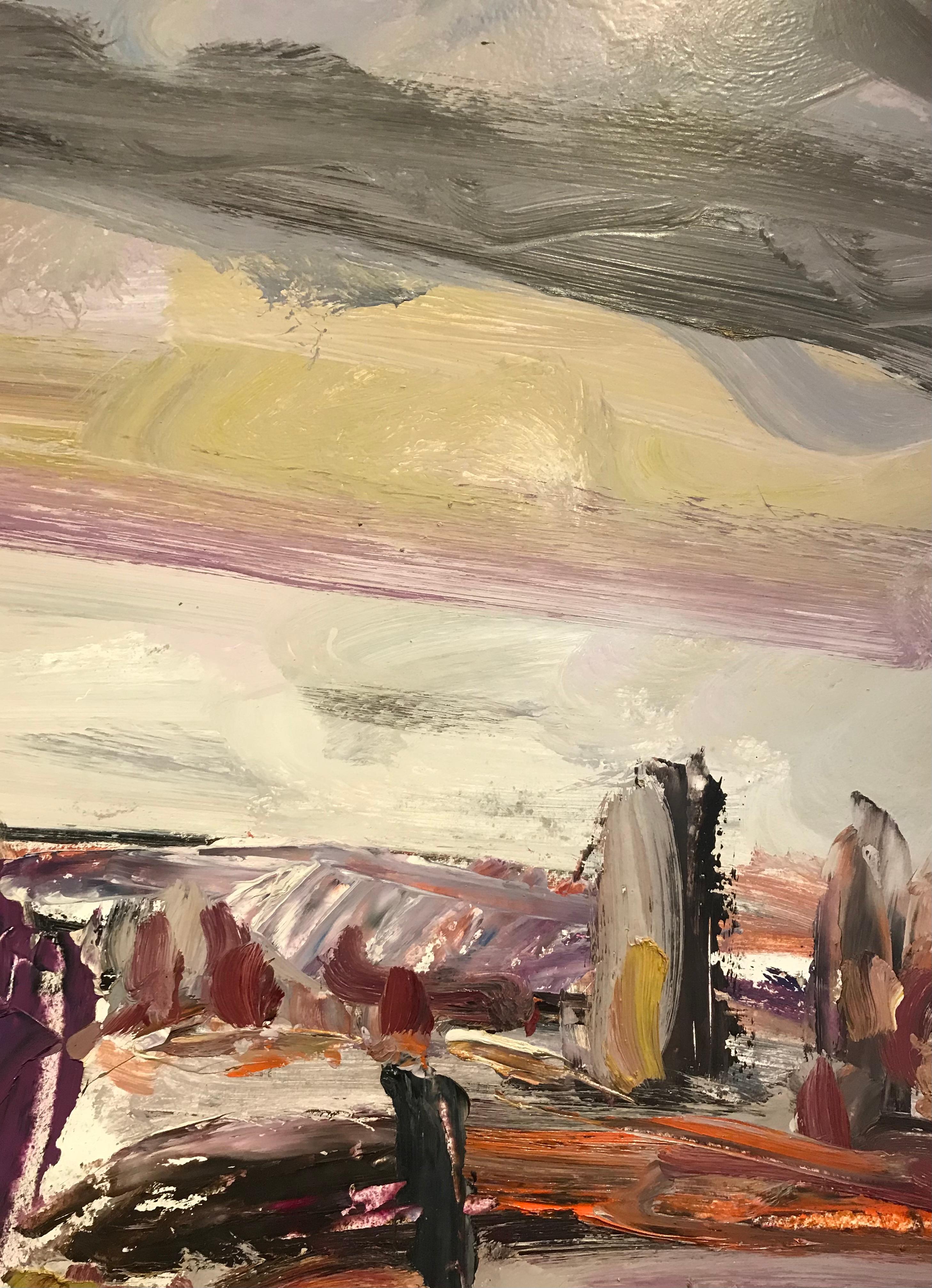 Tableau n°80 de Jean Krillé - Óleo sobre madera 75x100 cm en venta 1