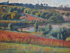 Jean Lachaud (1882-1952) French Post Impressionist Landscape Oil Painting