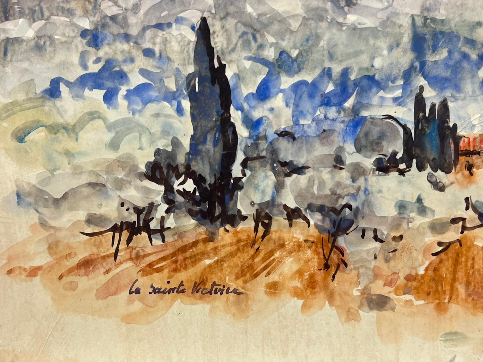 Jean La Forgue (French 1901-1975)
signed watercolour on paper, unframed
painting: 15 x 21 inches
provenance: the artists estate, France
condition: very good and sound condition; there are minor age related marks and stains to the surface simply
