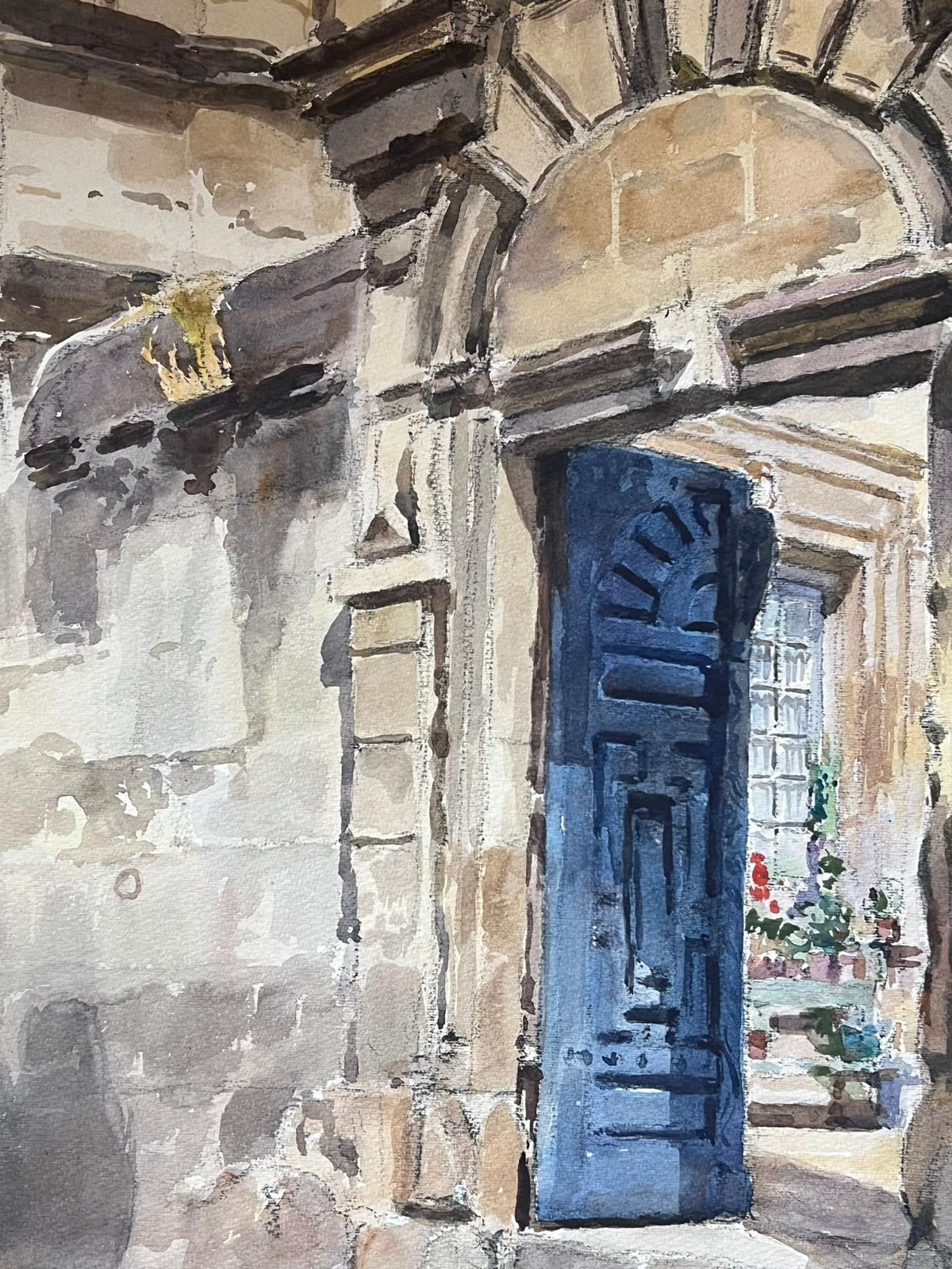 Provenza Piedra Patio Edificios Siglo XX Pintura Impresionista Francesa 1