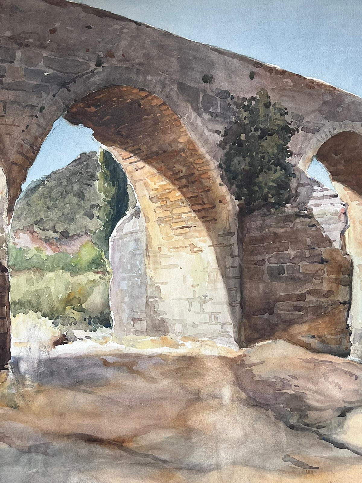 Jean La Forgue (French 1901-1975)  watercolour on paper, unframed
painting: 26.5 x 20 inches
provenance: the artists estate, France
condition: very good and sound condition; there are minor age related marks and stains to the surface simply caused