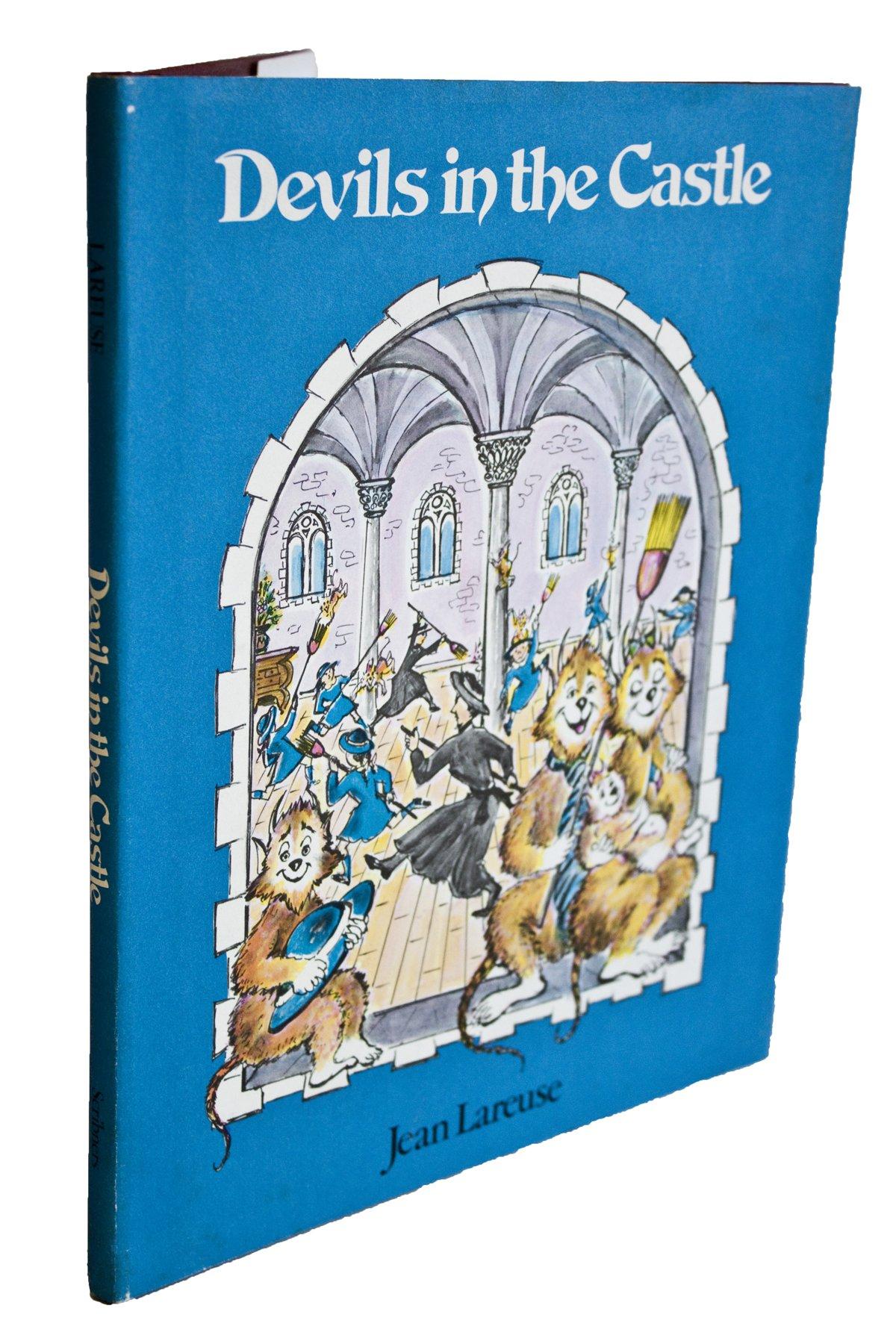 Livre bleu Jean Lareuse : Devils in the Castle (Les diadèmes du château) de 1979 - Print de Unknown