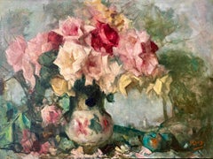 'Roses and Appels in the Landscape' by Jean Laudy (1877 – 1956)