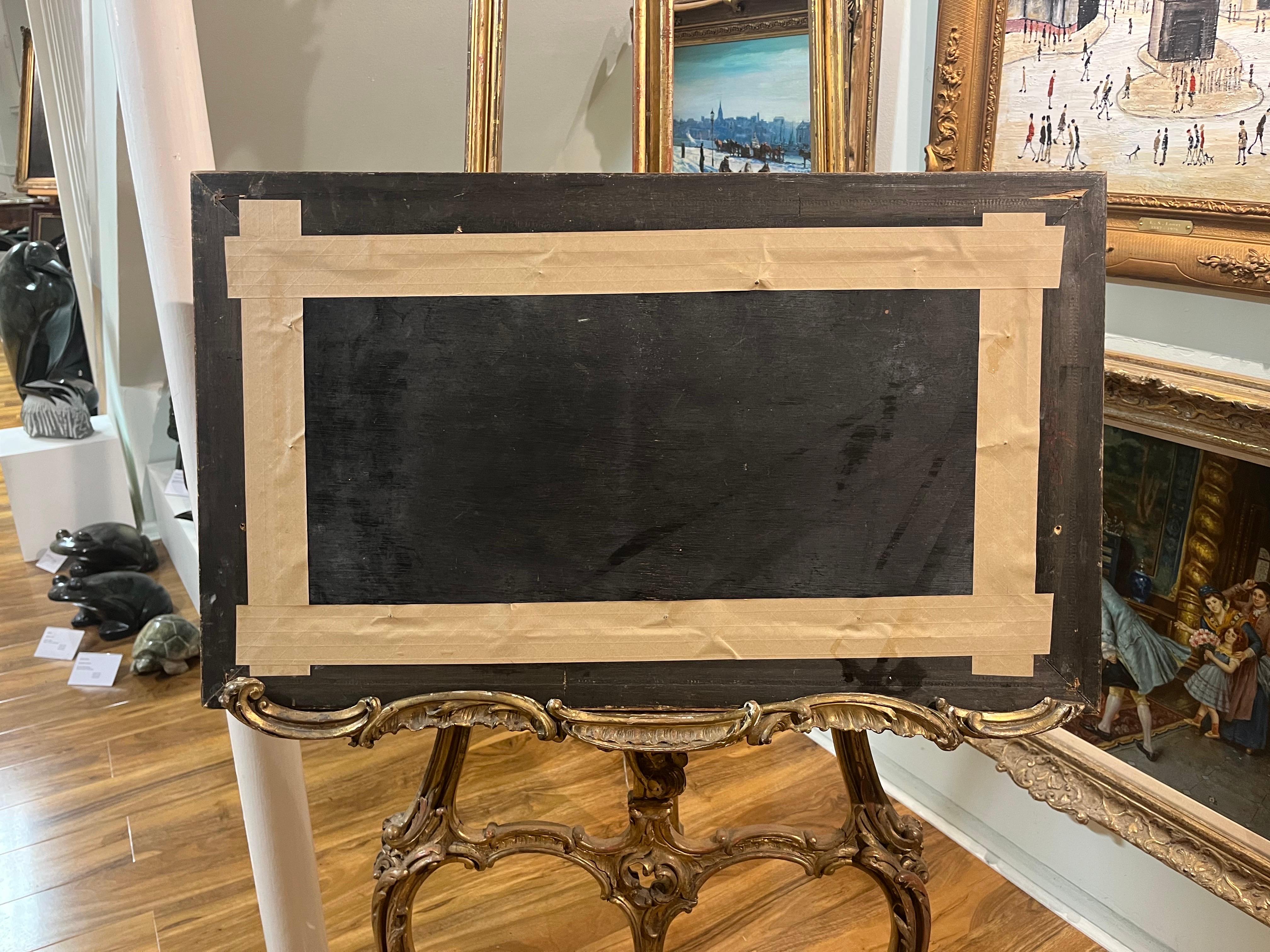 GRAN PINTURA AL ÓLEO de Jean Laurent PINTURA DE LA ARMADA DE LA NAVY DEL SIGLO XX en venta 13