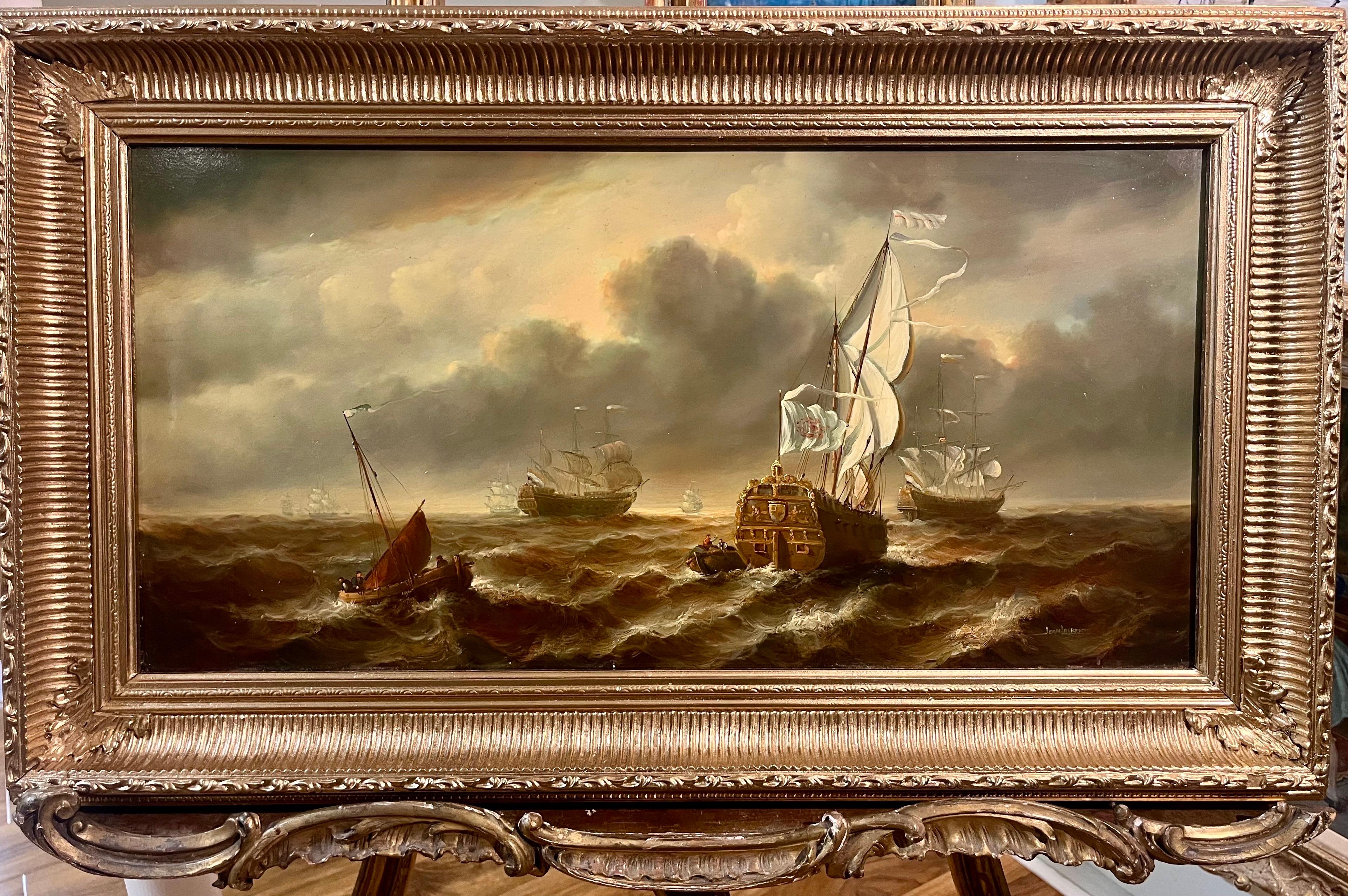 GRAN PINTURA AL ÓLEO MAESTRA DE BARCO MARÍTIMO SIGLO XX GGF

ÓLEO GRANDE JEAN LAURENT  (ADMIRALIA NAVAL SIGLO XX

Muy buen estado para la edad , (ver fotos)

FINA RARA PINTURA MARTINE ORIGINALSiglo XX

ESTILO MAESTRO ANTIGUO

PINTURA AL ÓLEO MARCO